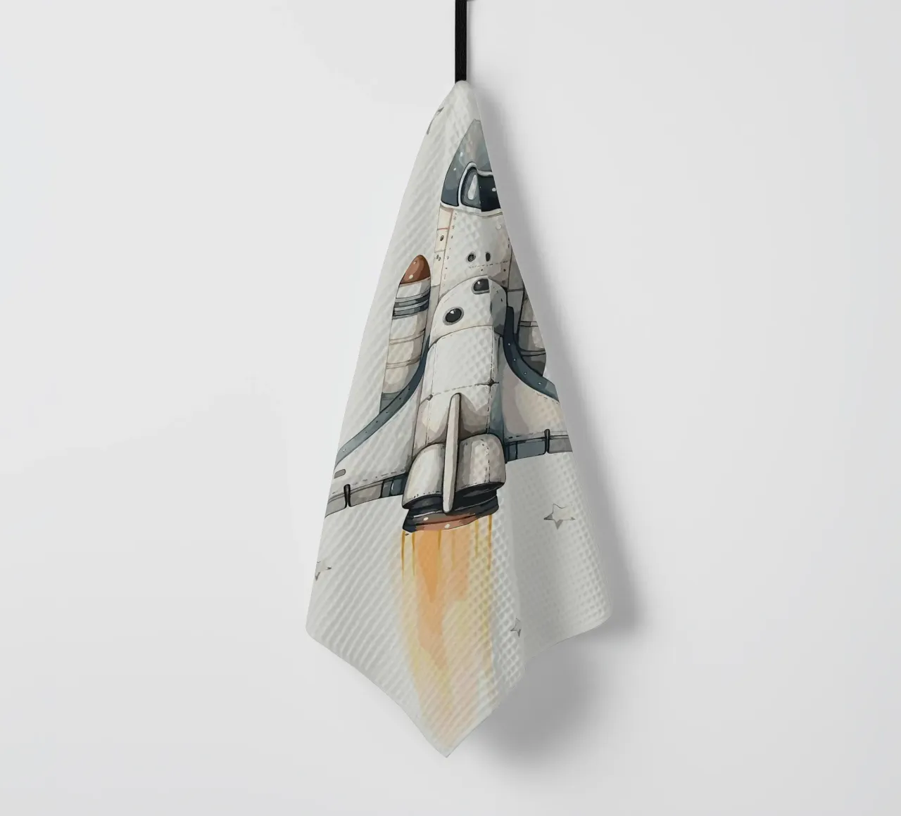 Lancio dello Space Shuttle canovaccio da cucina da bazi