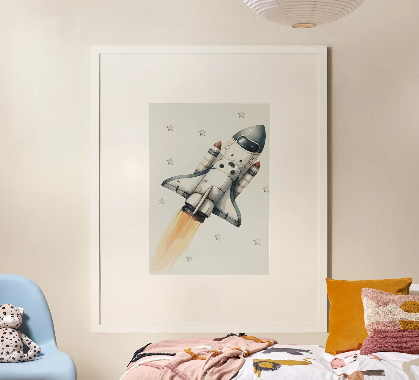 Space Shuttle Launch poster da bazi