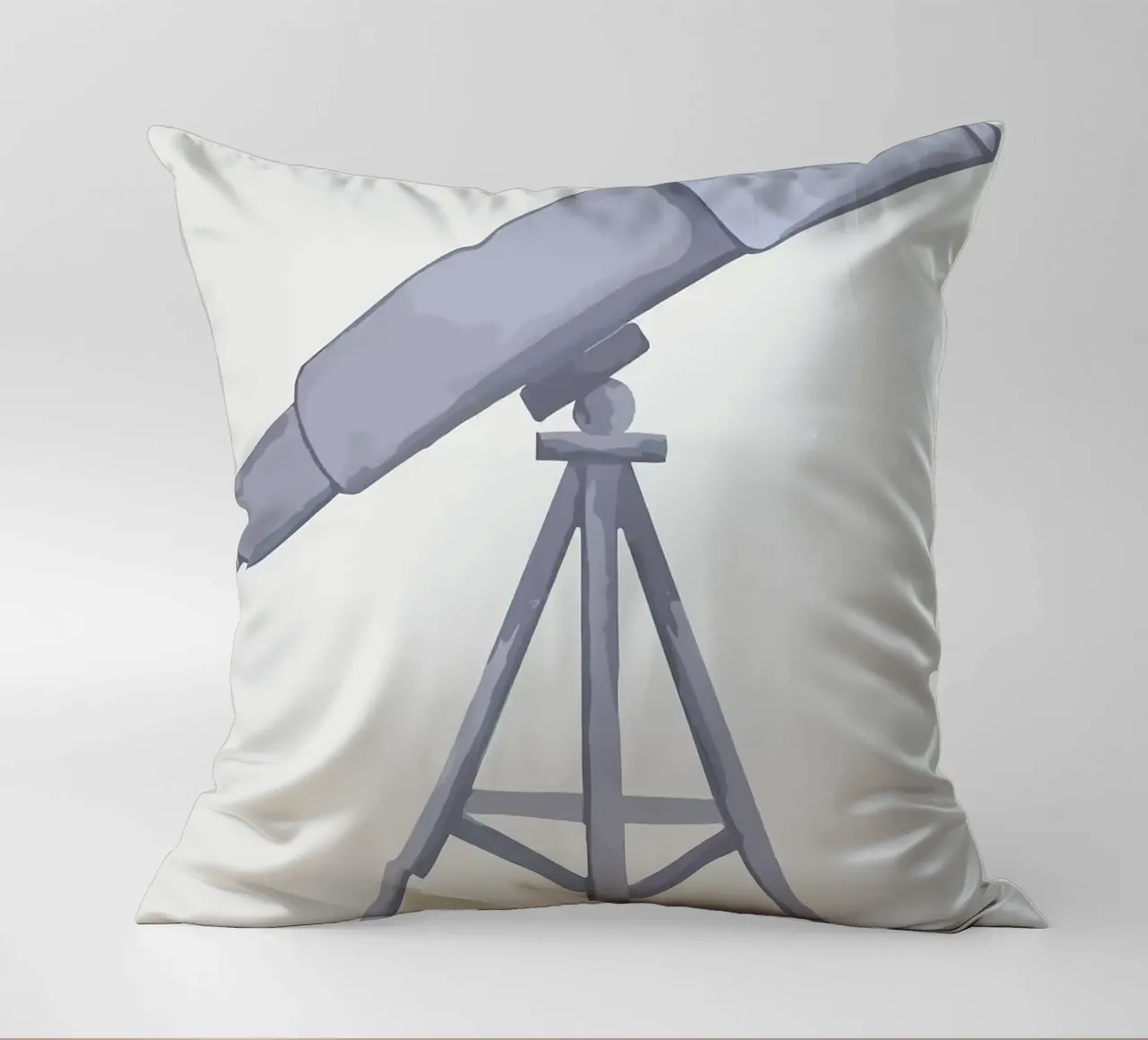 Telescopio su treppiede cuscino da bazi