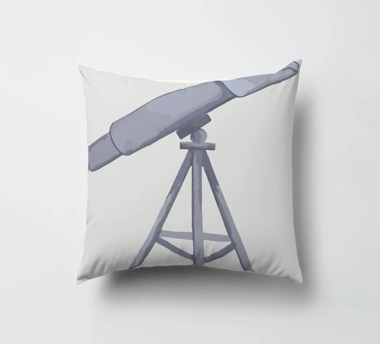Telescopio su treppiede cuscino da bazi