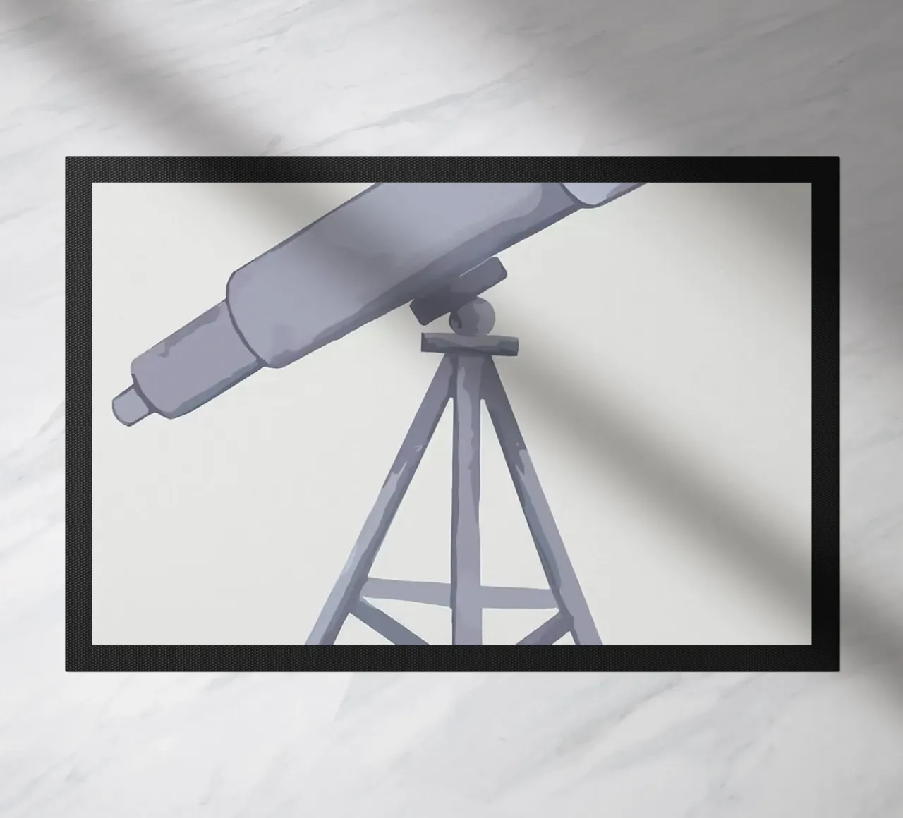 Telescopio su treppiede zerbino da bazi