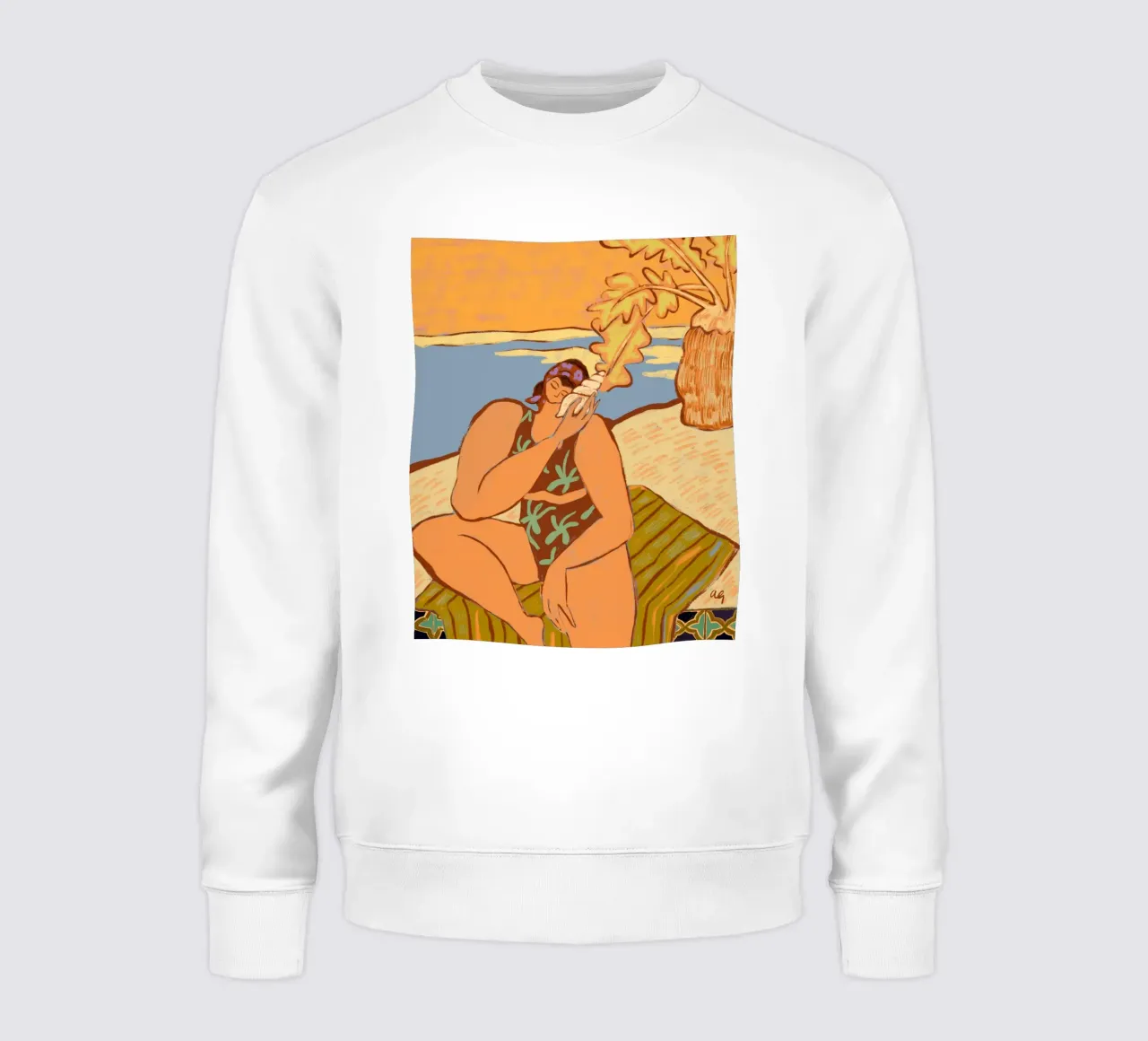 La canzone del mare felpa da Arty Guava