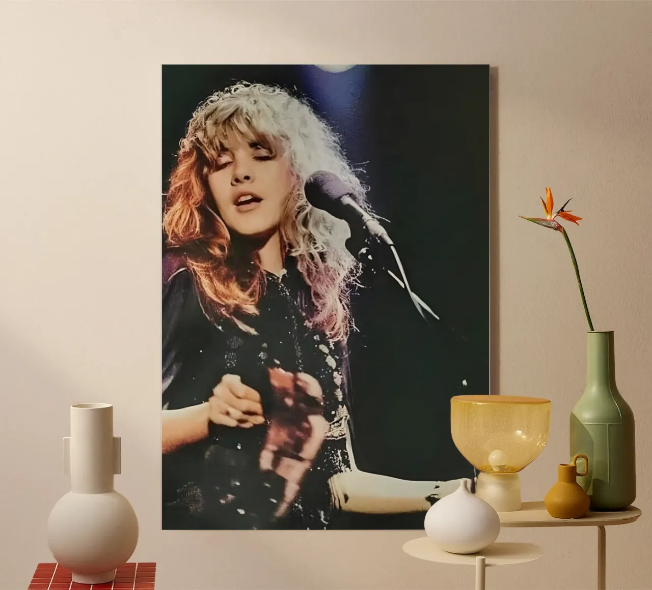 Stevie Nicks plexiglass da Digital Street art