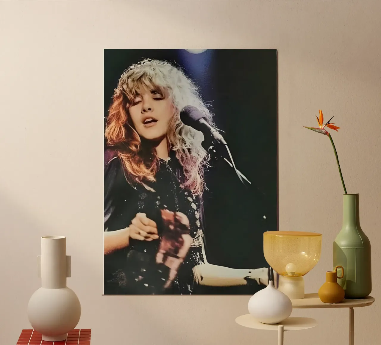 Stevie Nicks poster da Digital Street art