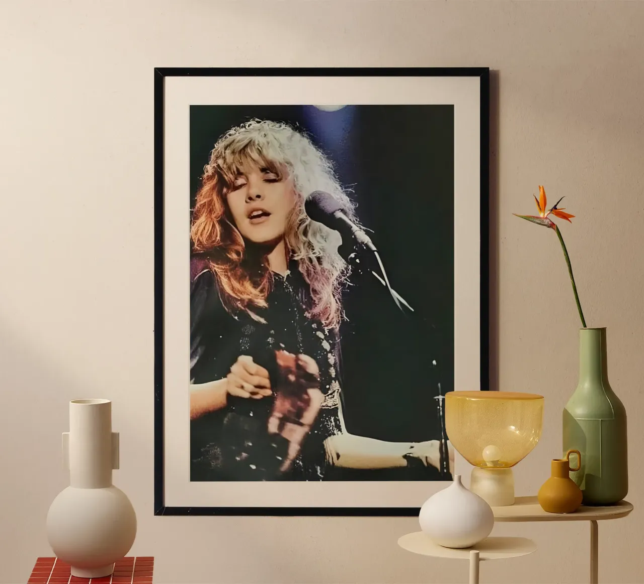 Stevie Nicks poster da Digital Street art