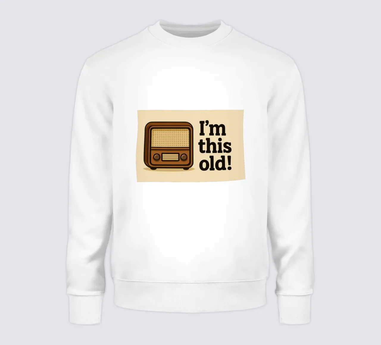 ¡Soy así de viejo! (2) sudadera de Motivate-Today