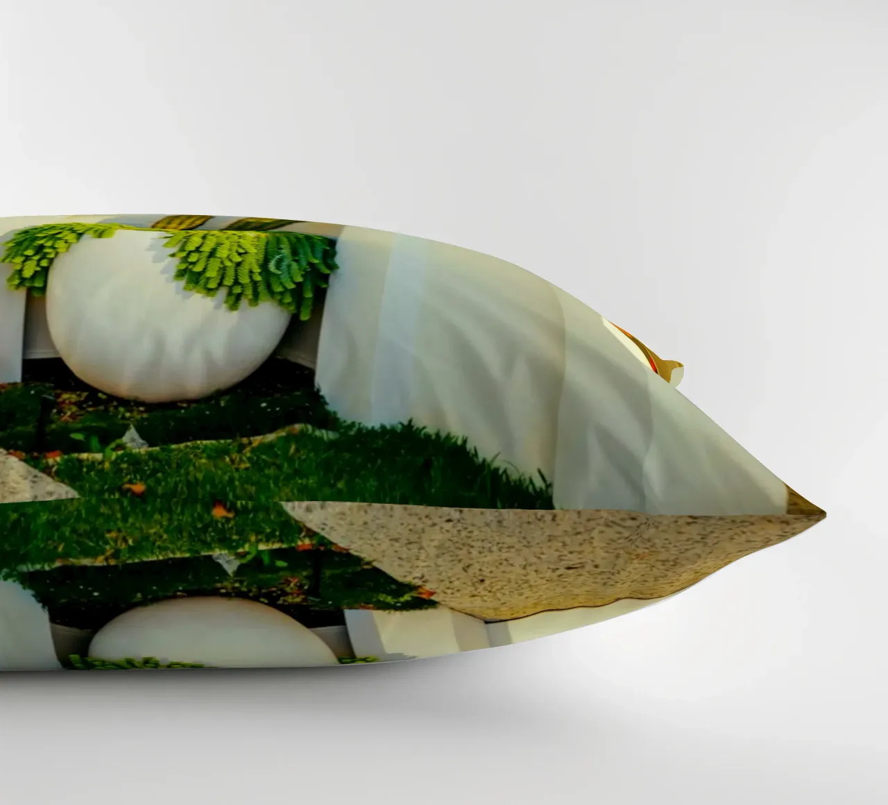 Vivere sotto il sole, ancora verde cuscino da Nature's Palette