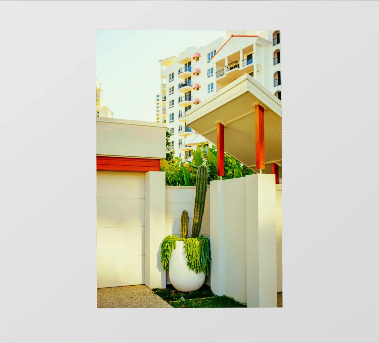 Vivere sotto il sole, ancora verde telo in pvc da Nature's Palette