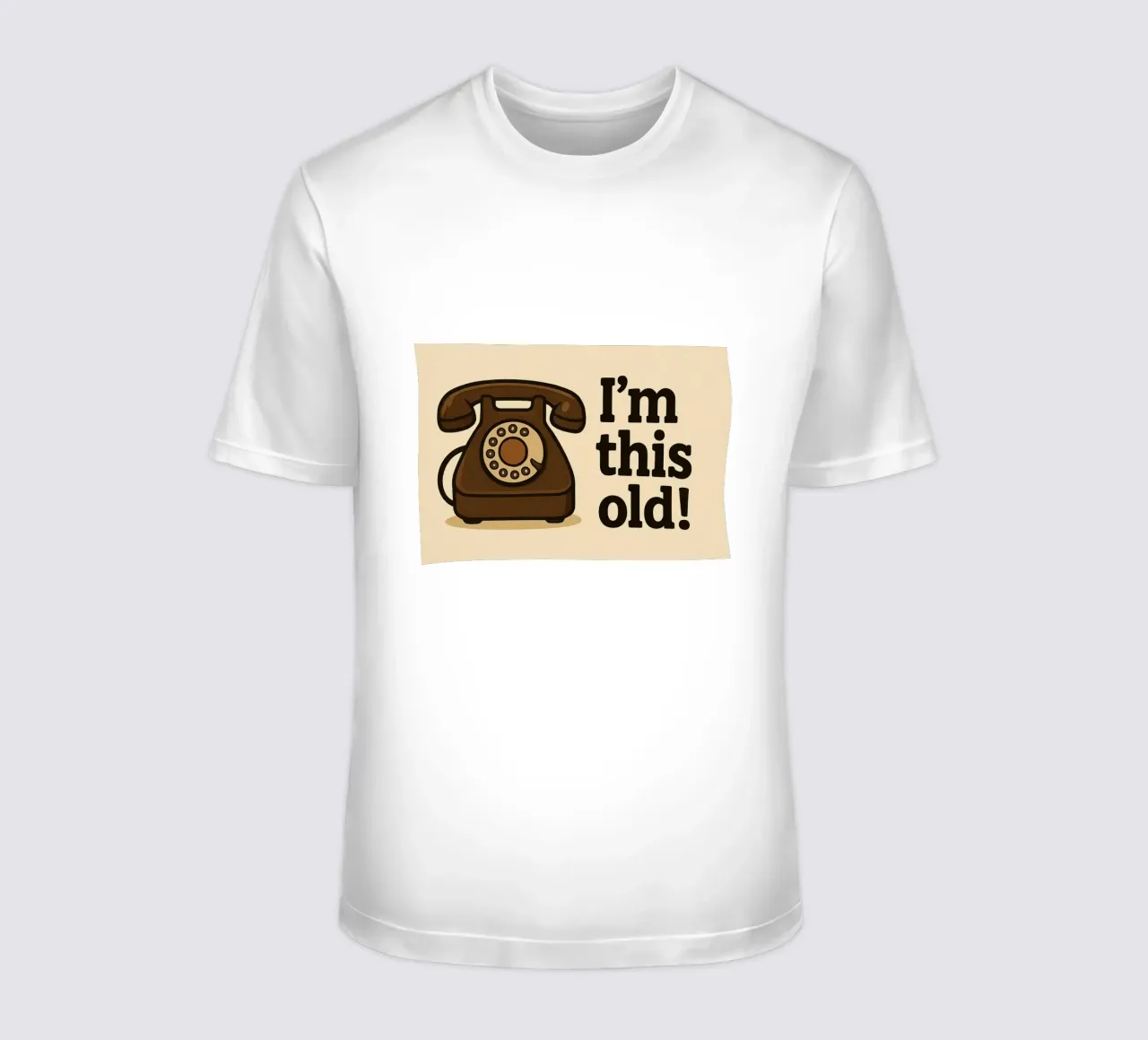 Sono così vecchio! (3) t-shirt da Motivate-Today