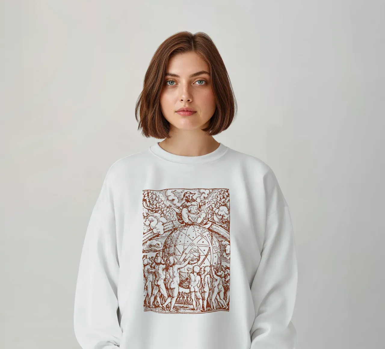 Il Giudizio Universale" felpa da Doa Project