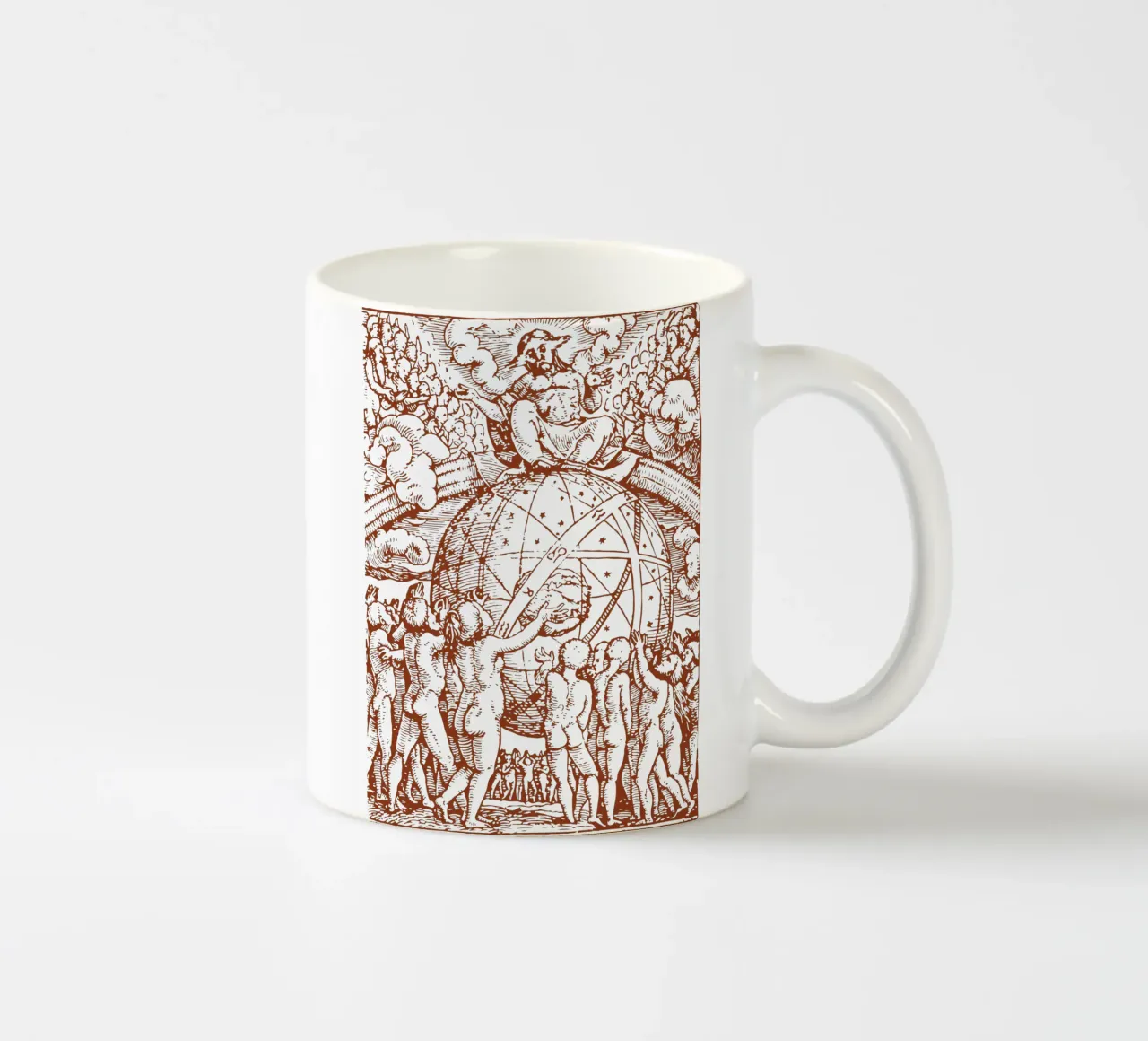 Il Giudizio Universale" tazza in ceramica da Doa Project