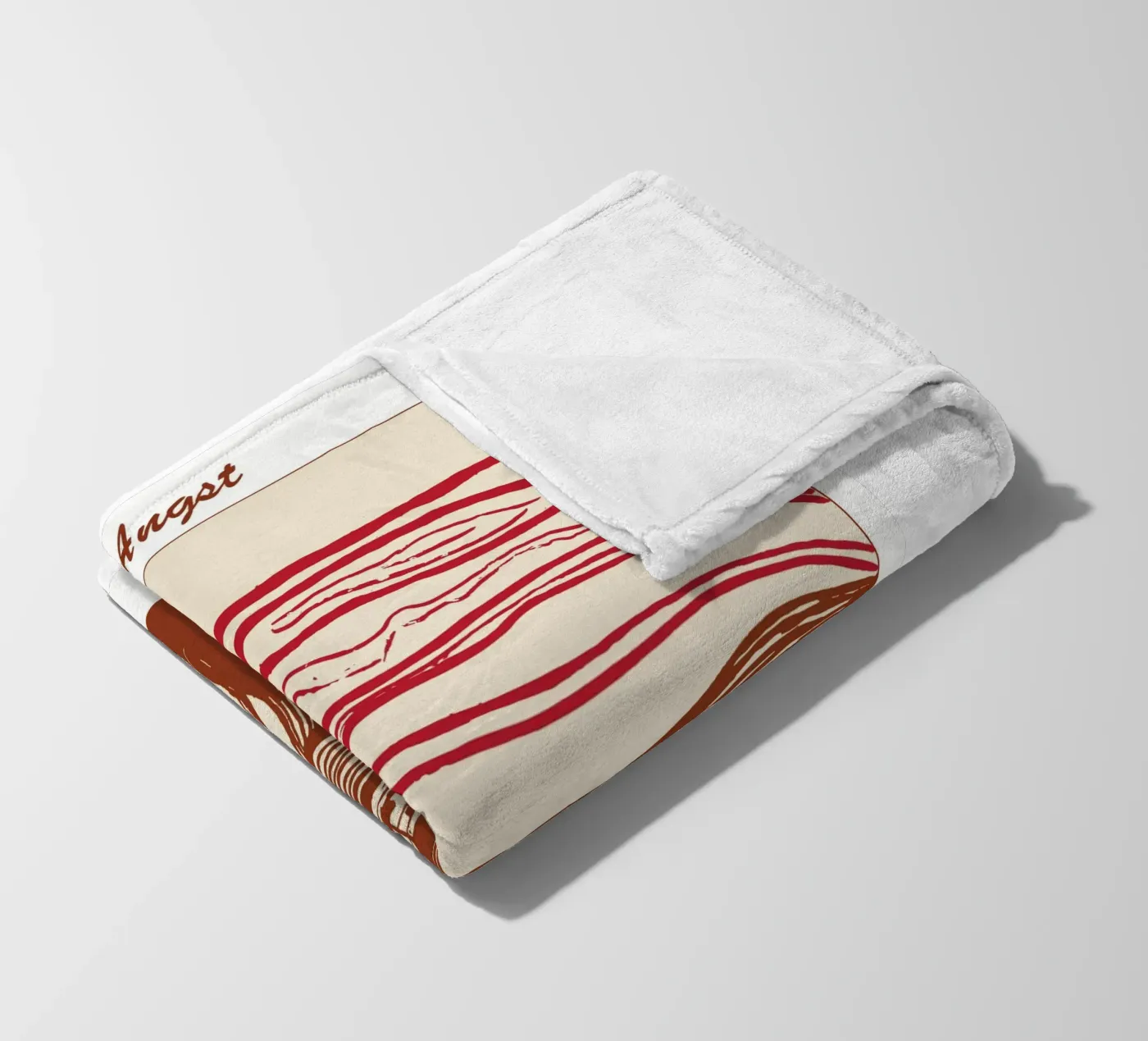 Angst Fleecedecke von Doa Project