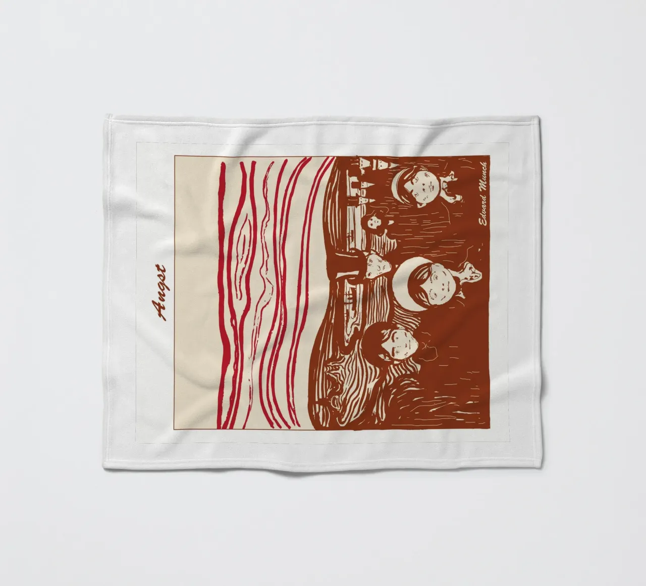 Angst Fleecedecke von Doa Project