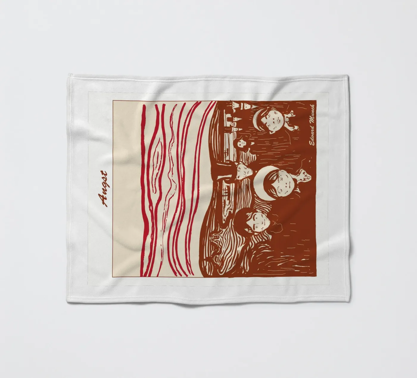 Angst Fleecedecke von Doa Project