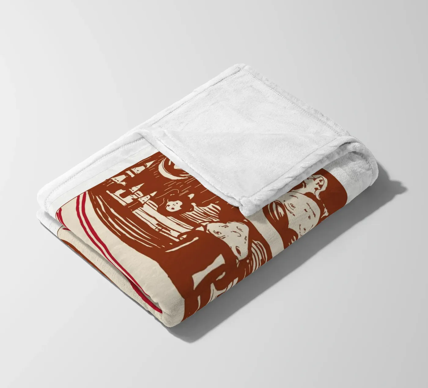 Angst Fleecedecke von Doa Project