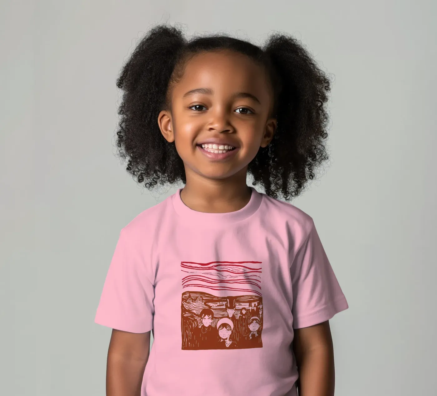 Angst kinder t-shirt van Doa Project