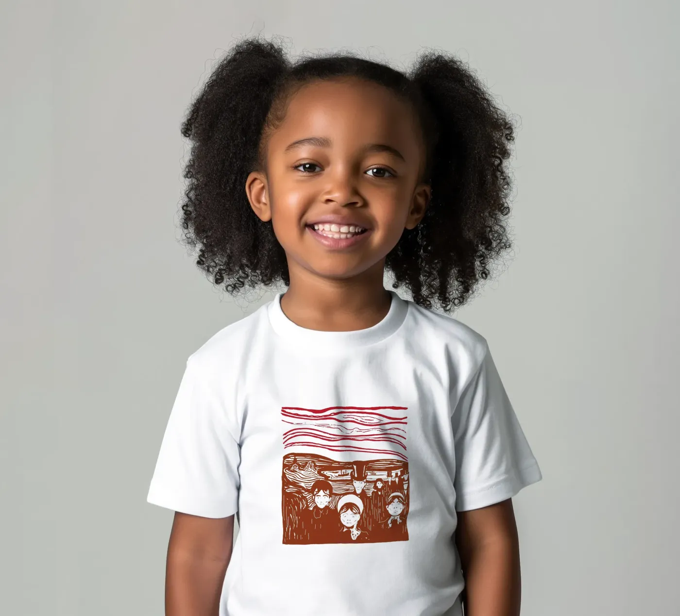 Angst kinder t-shirt van Doa Project