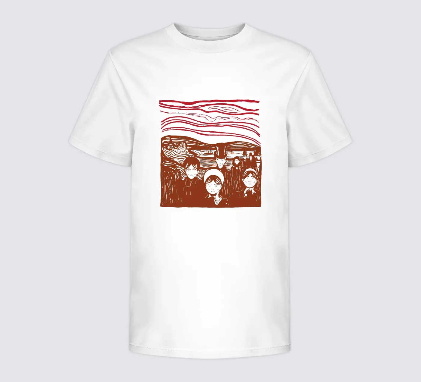 Angst t-shirt bambini da Doa Project
