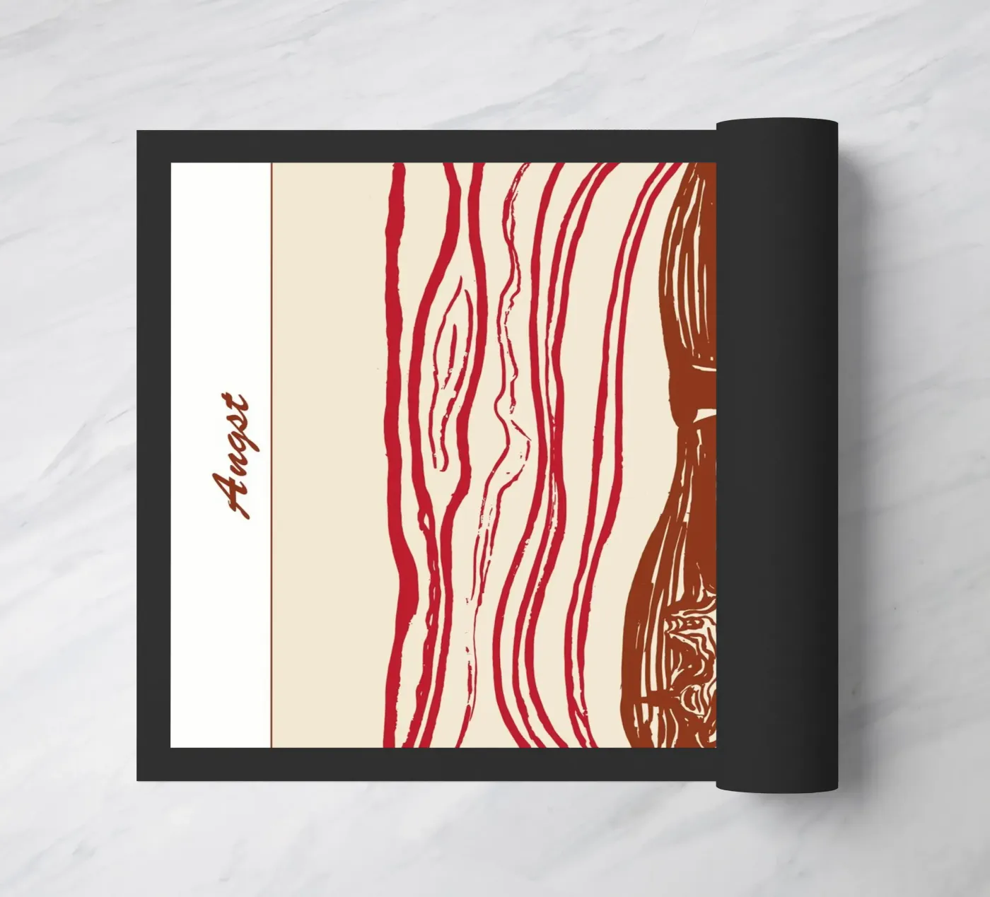 Angst doormat by Doa Project