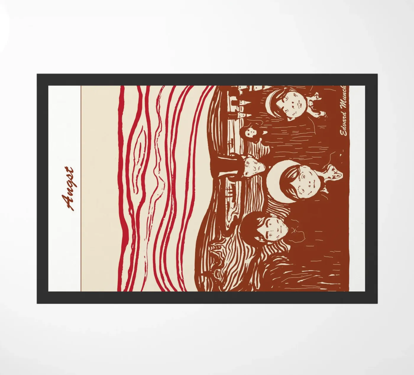 Angst doormat by Doa Project