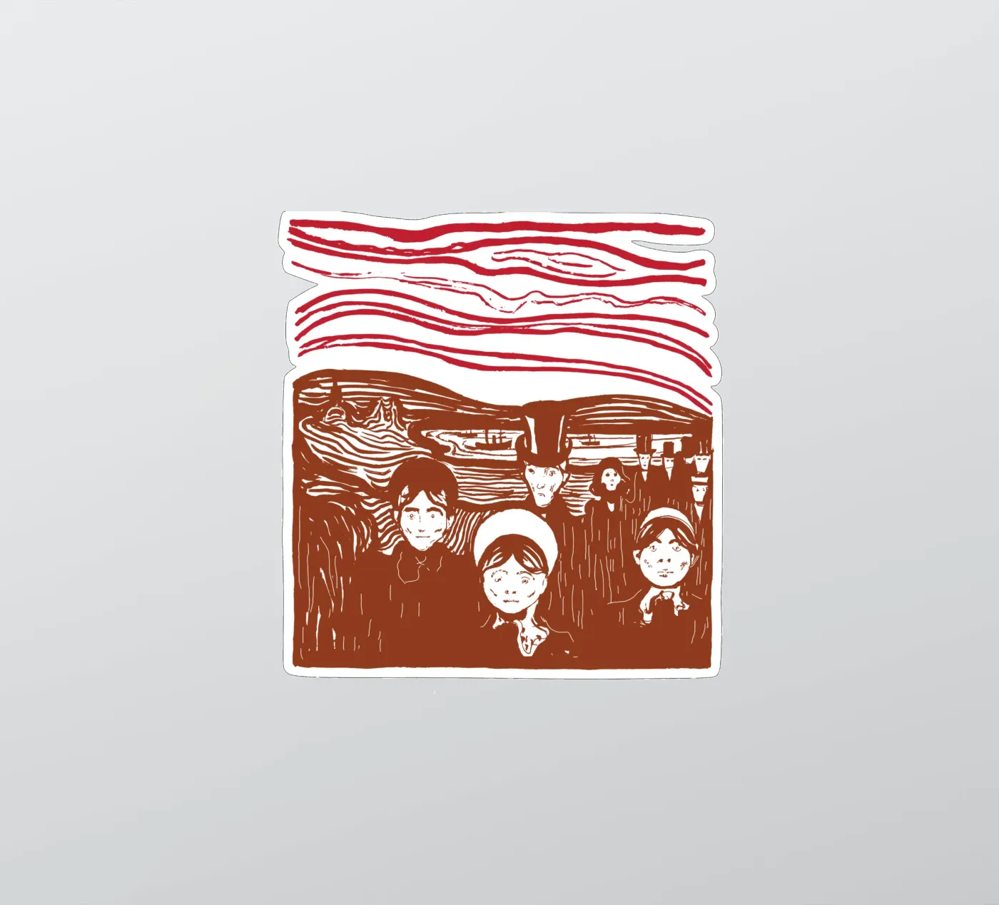 Angst sticker by Doa Project