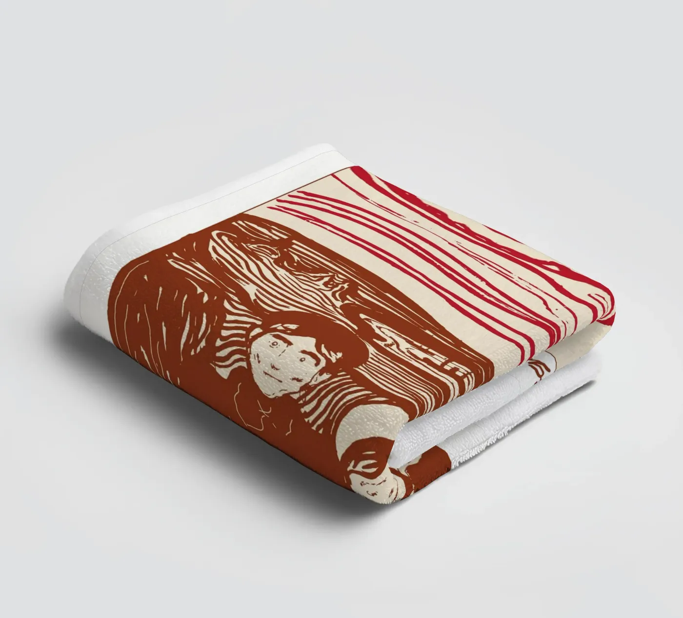 Angst badhanddoek van Doa Project