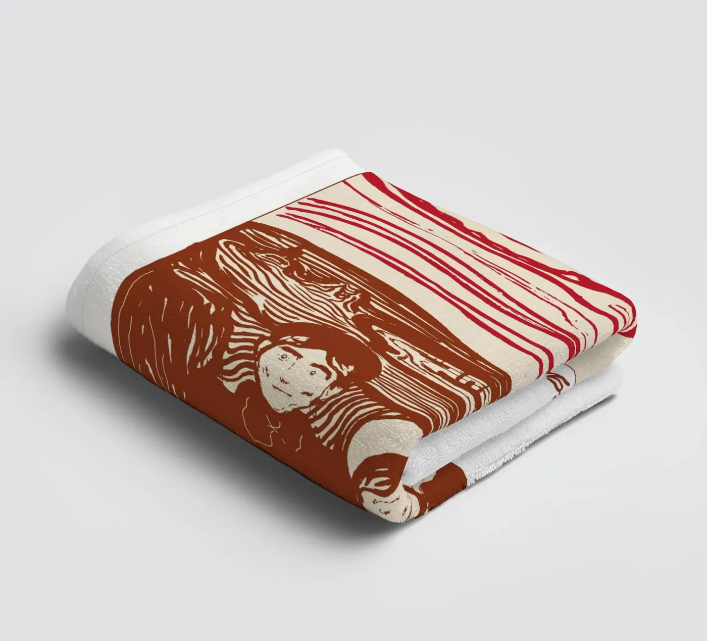 Angst badhanddoek van Doa Project