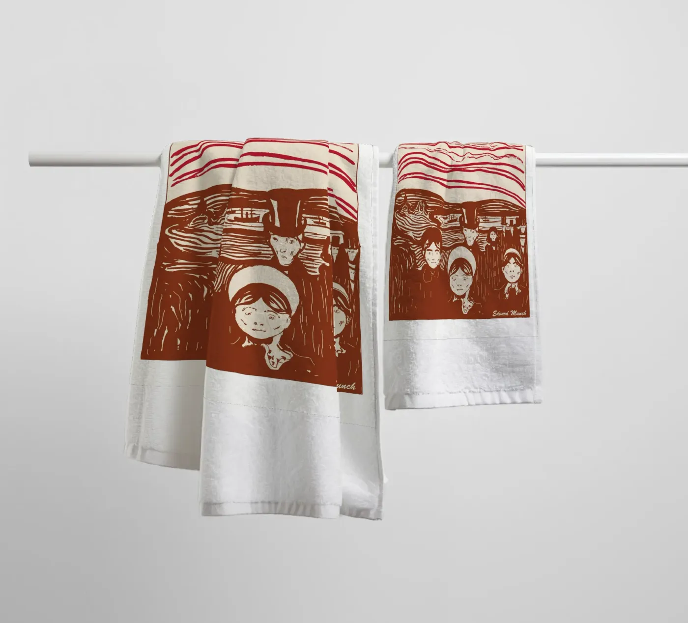 Angst badhanddoek van Doa Project