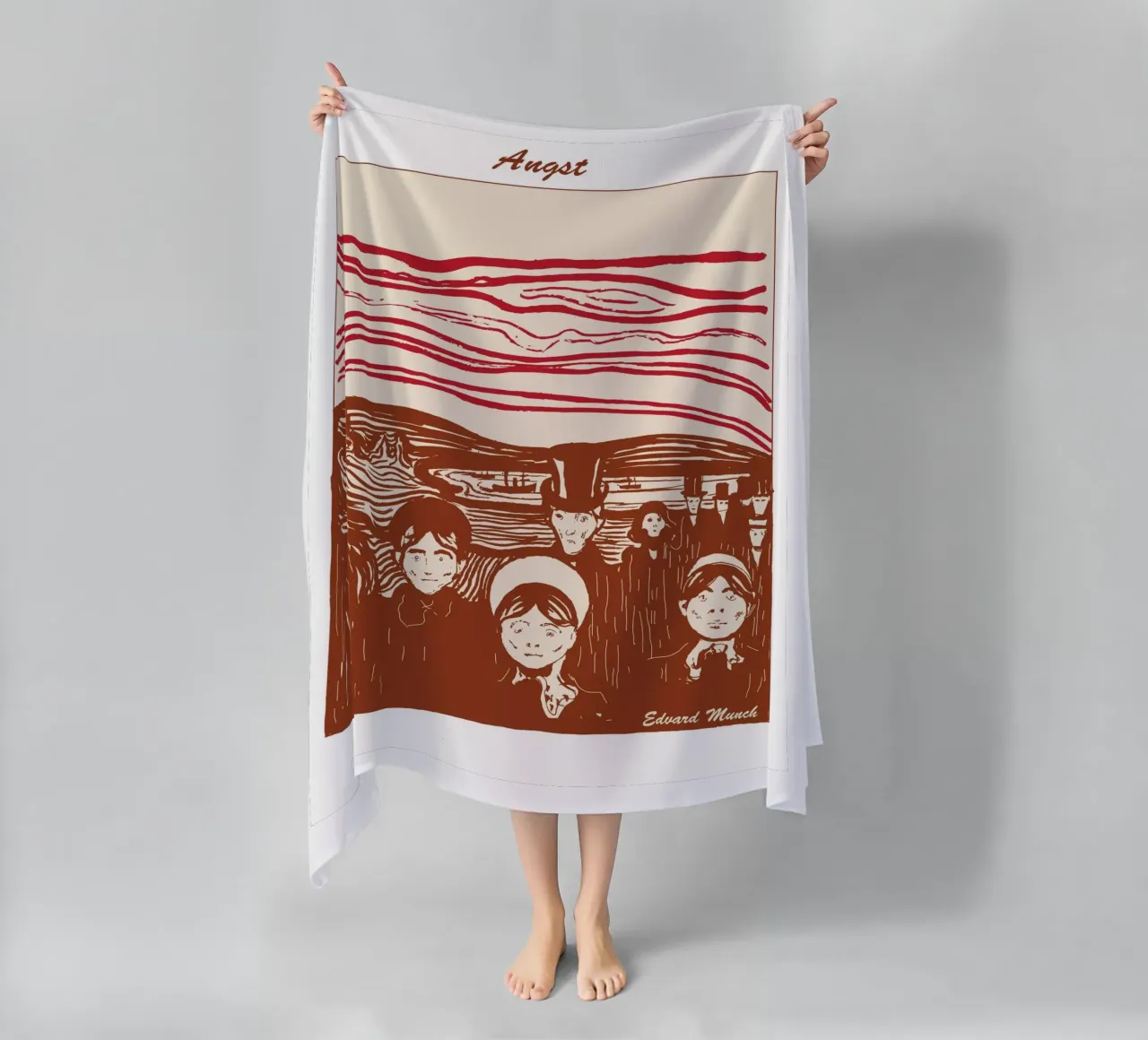 Angoscia telo mare da Doa Project