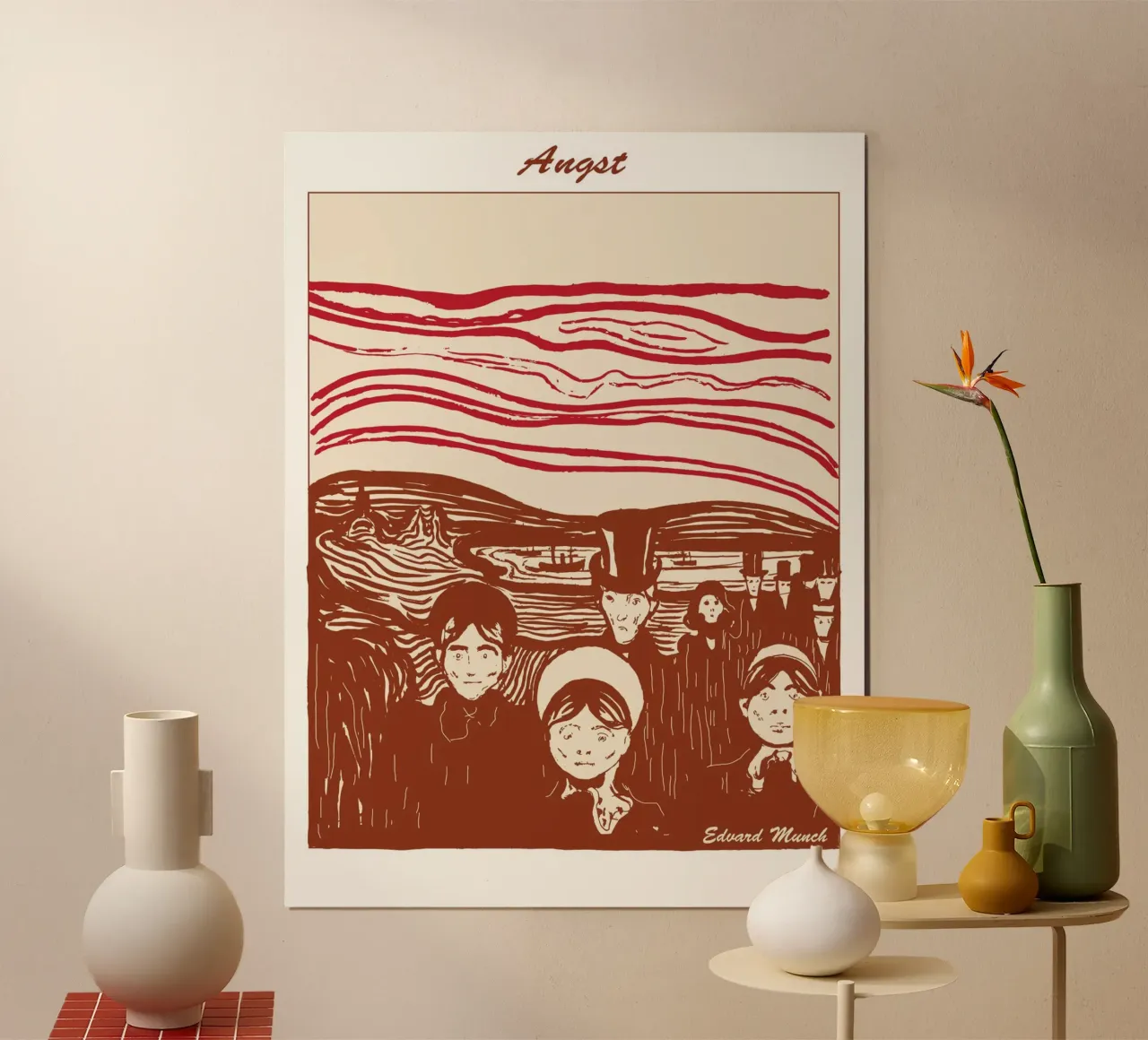 Angst poster van Doa Project