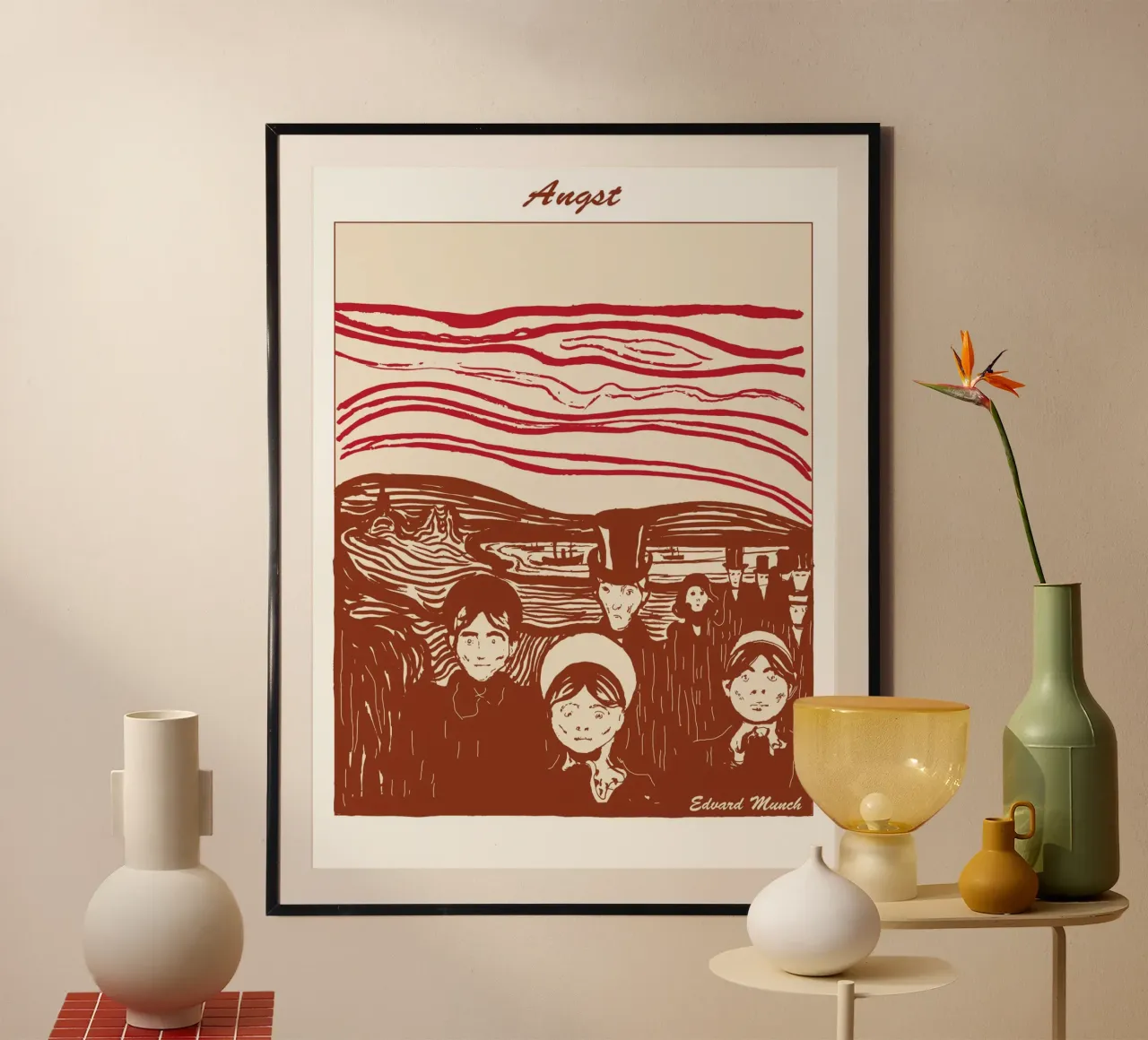 Angst poster van Doa Project