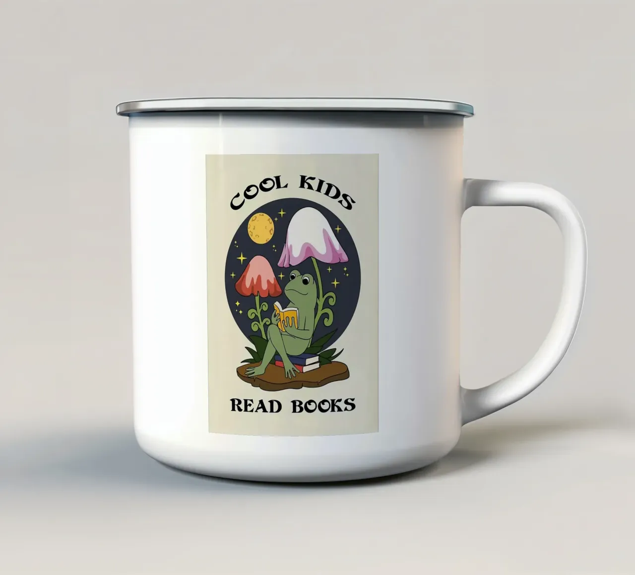 I bambini più belli leggono i libri tazza in smalto da Jasonheeran