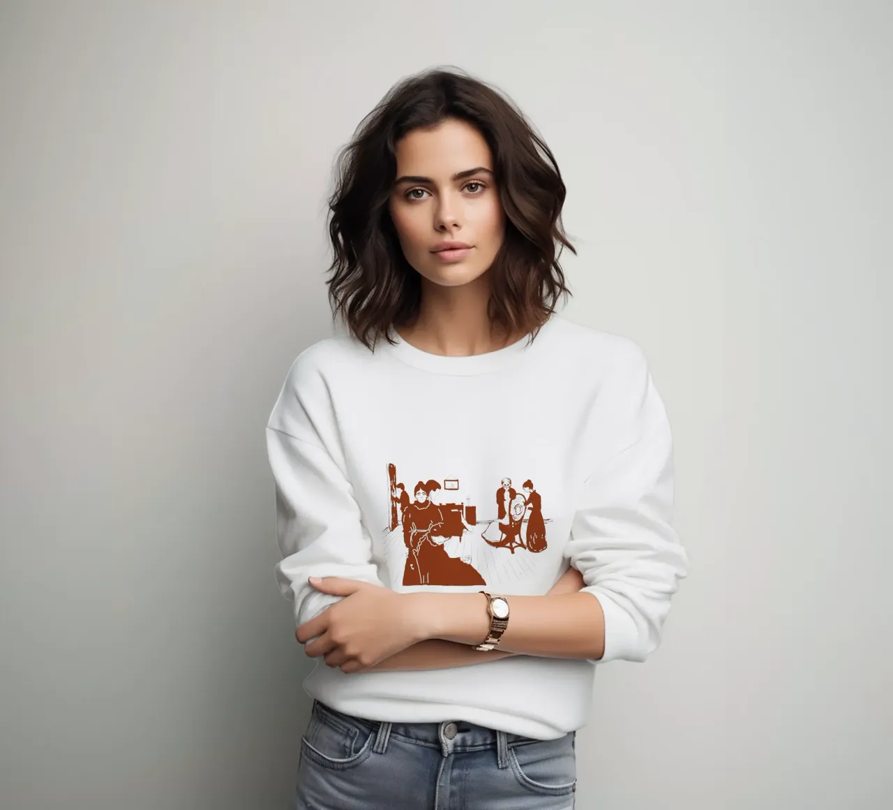 Dood in de ziekenkamer sweatshirt van Doa Project