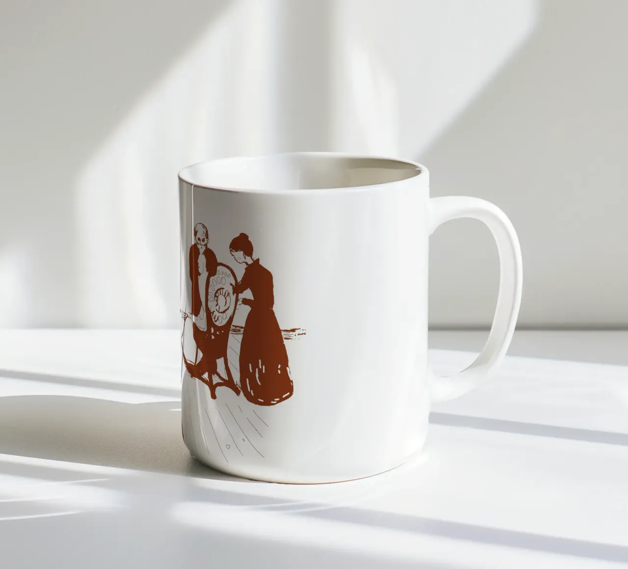 La morte in infermeria tazza in ceramica da Doa Project
