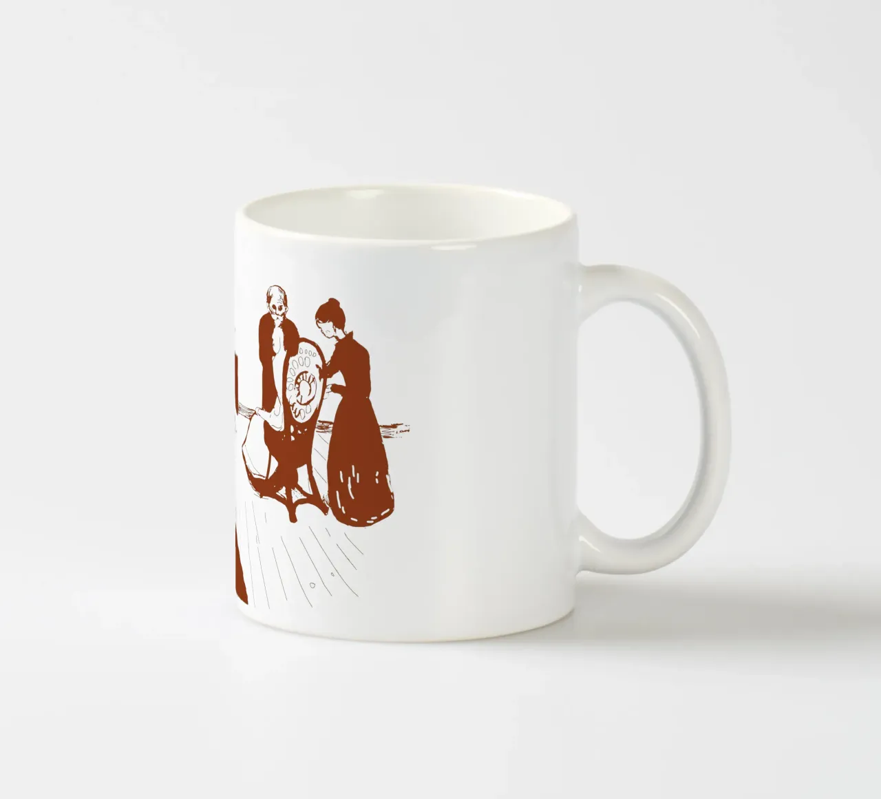 La morte in infermeria tazza in ceramica da Doa Project