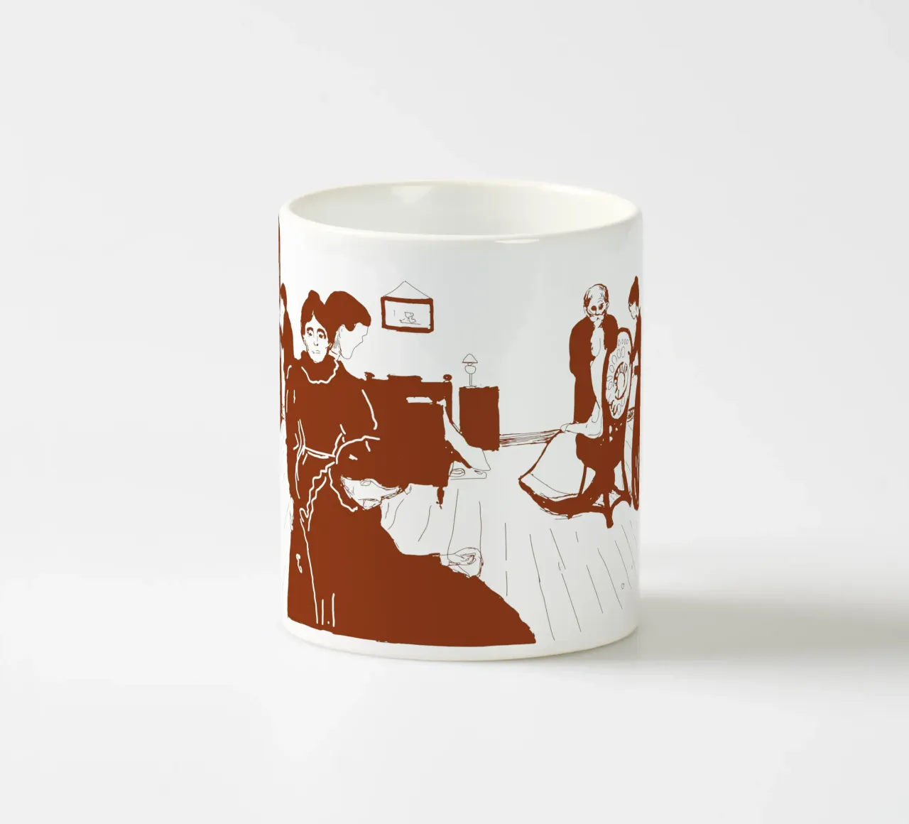 La morte in infermeria tazza in ceramica da Doa Project