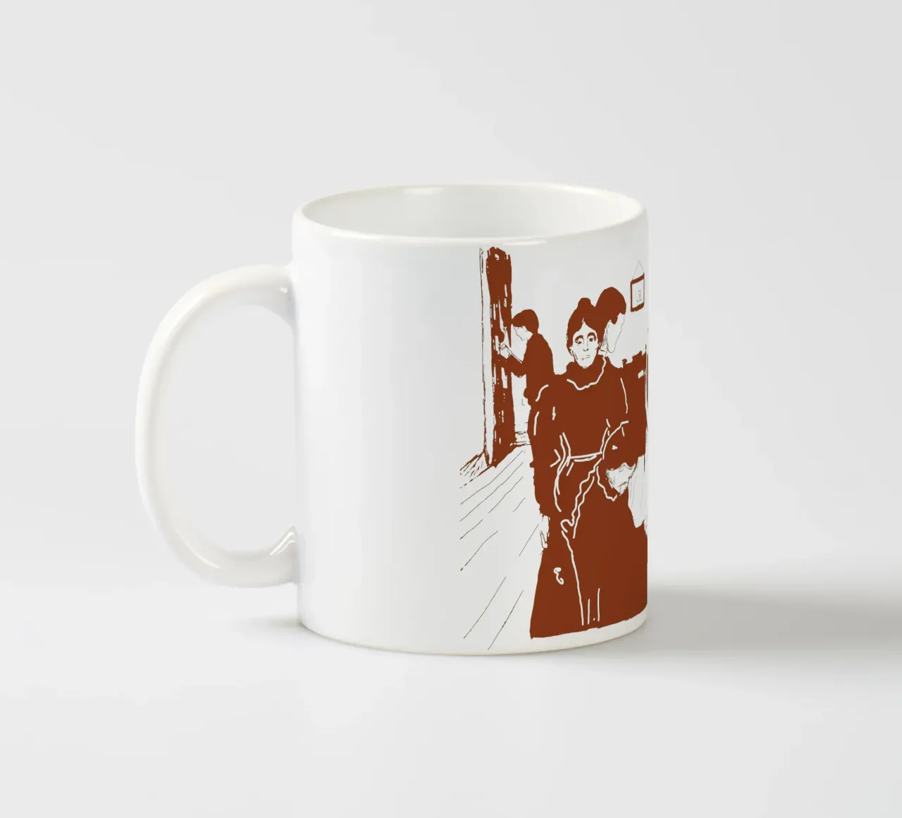 La morte in infermeria tazza in ceramica da Doa Project