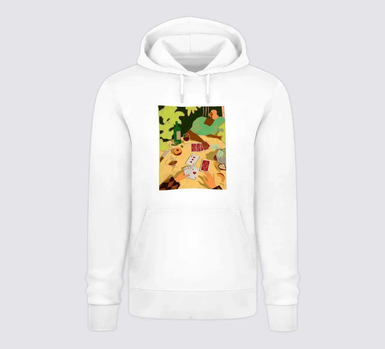 Il gioco della vita felpa con cappuccio da Arty Guava