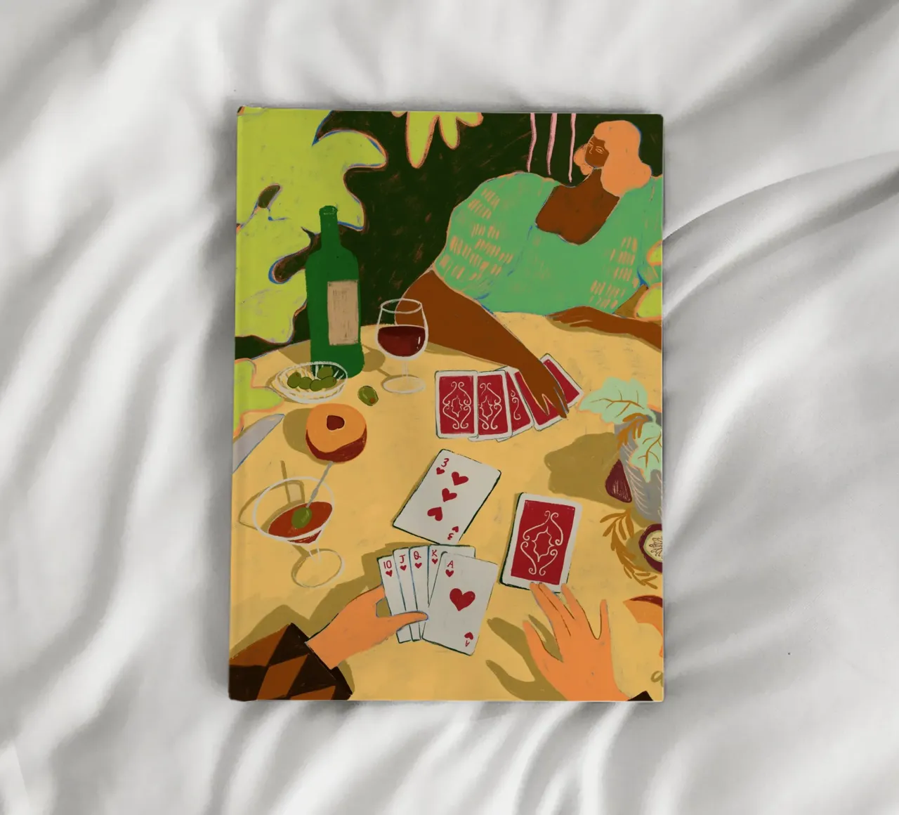 Das Spiel des Lebens Notizbuch von Arty Guava