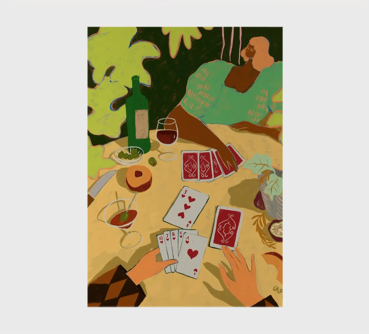 Das Spiel des Lebens Notizbuch von Arty Guava