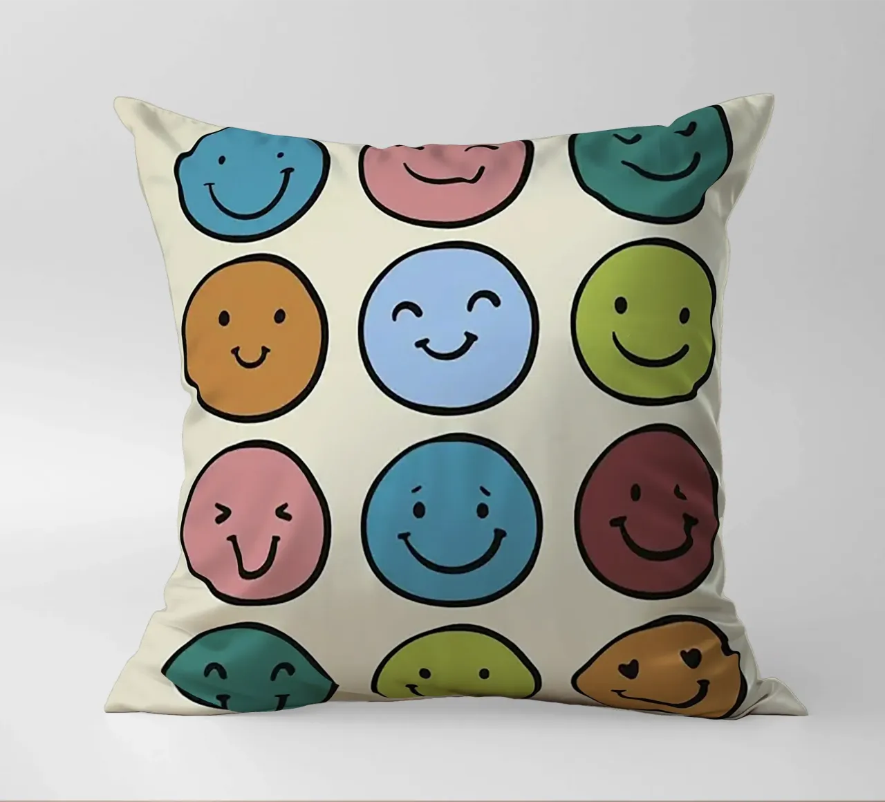 Faccina sorridente cuscino da Jasonheeran
