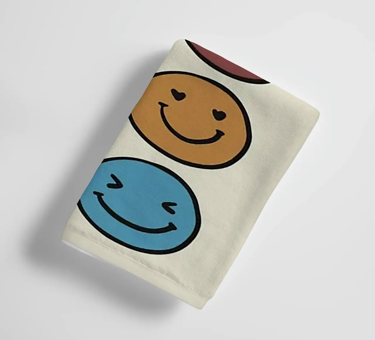Faccina sorridente asciugamano da bagno da Jasonheeran