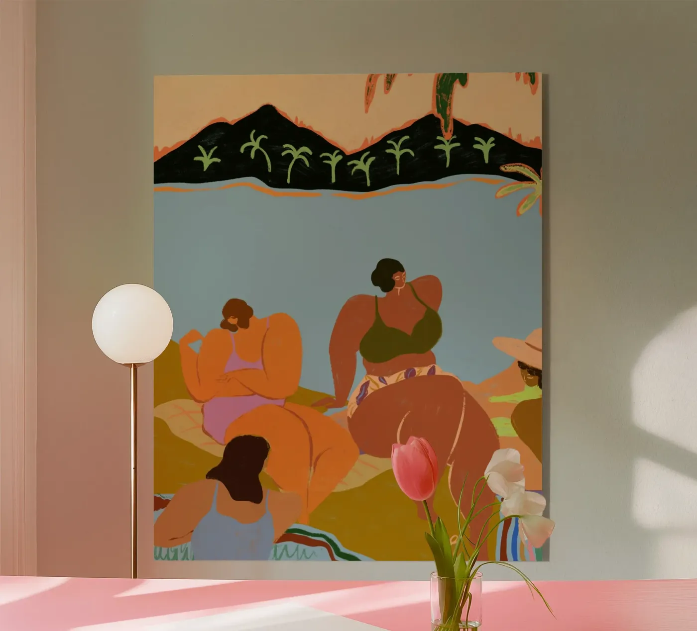 Eternal Summer acrylic glass by Arty Guava