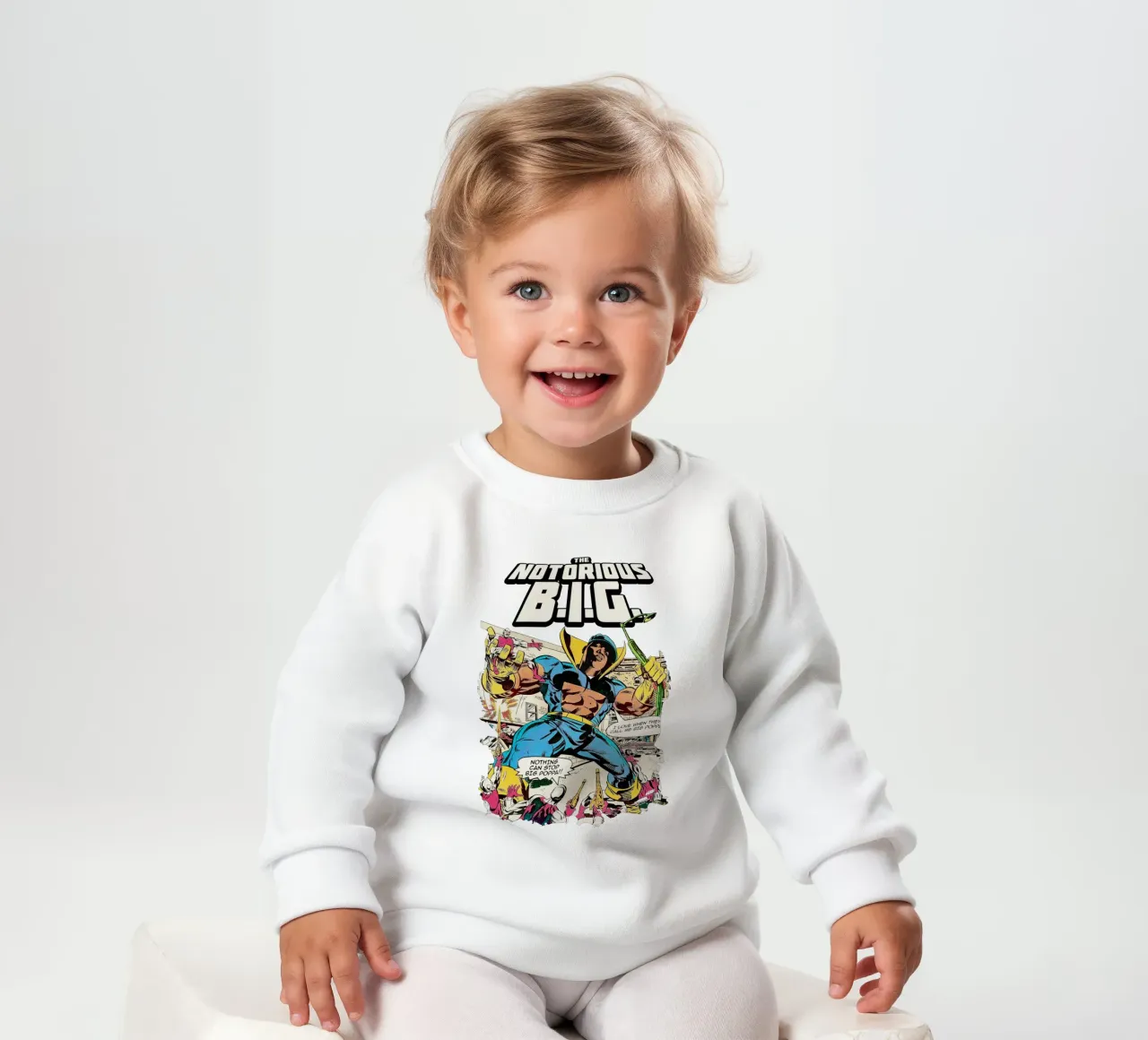 Dangerous Poppa baby sweatshirt by Ads Libitum
