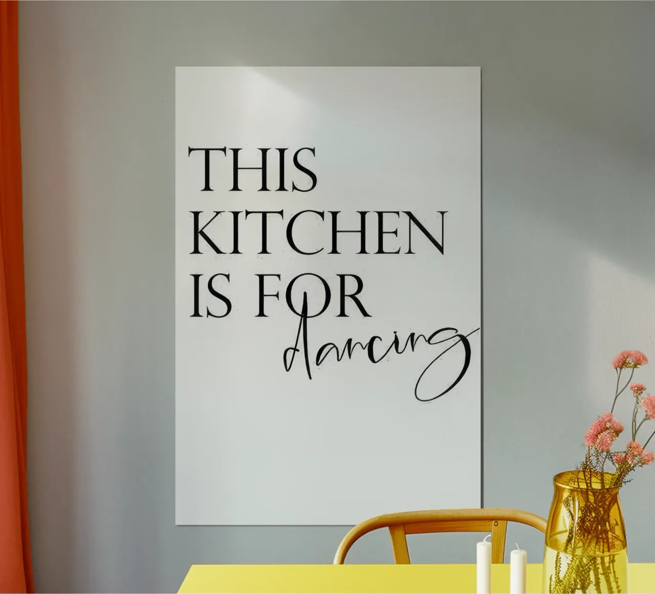 Questa cucina è per ballare carta hahnemühle da joy leonard