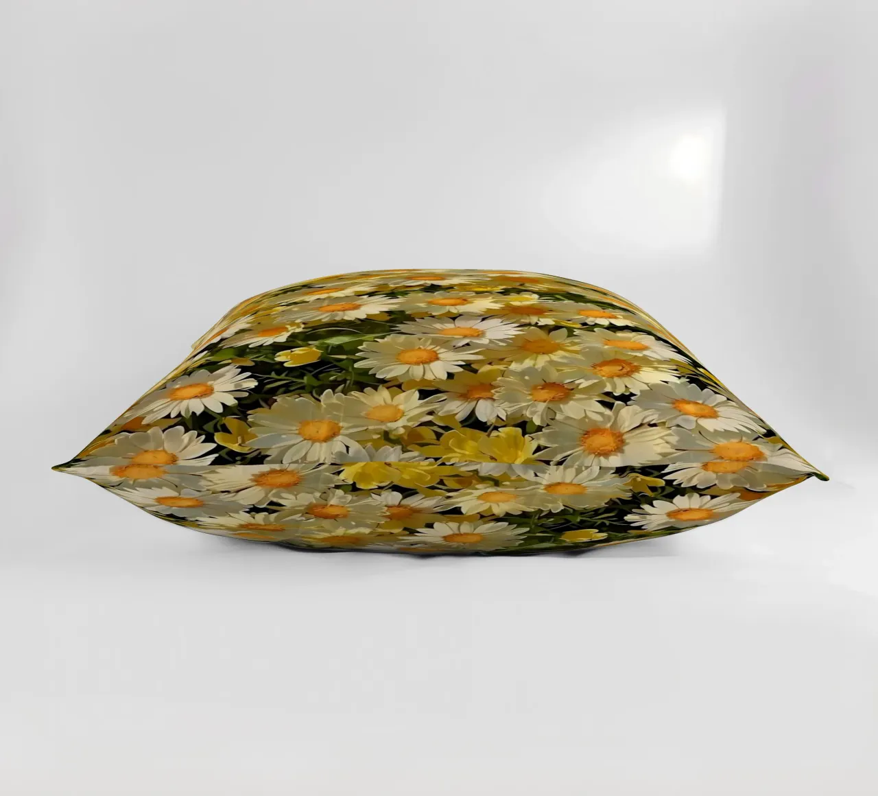 Campo di margherite assolate cuscino da luxi&lace