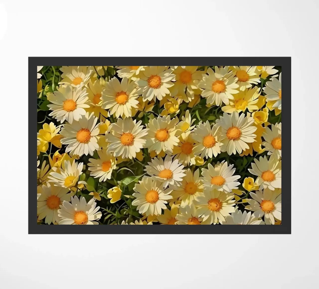 Campo di margherite assolate zerbino da luxi&lace