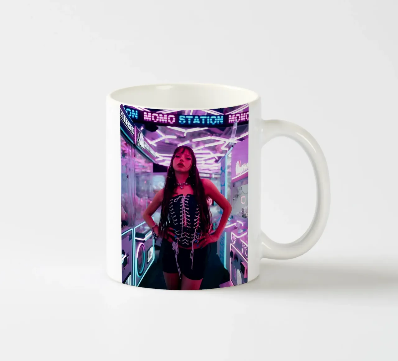 Faccia da gioco tazza in ceramica da vintage