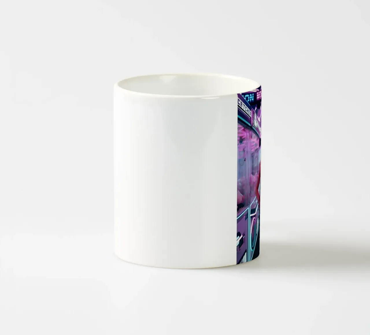 Faccia da gioco tazza in ceramica da vintage