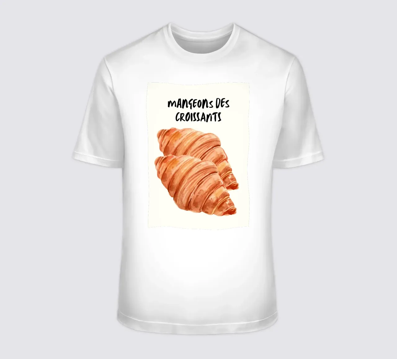 Mangeons Des Croissants t-shirt da Tory